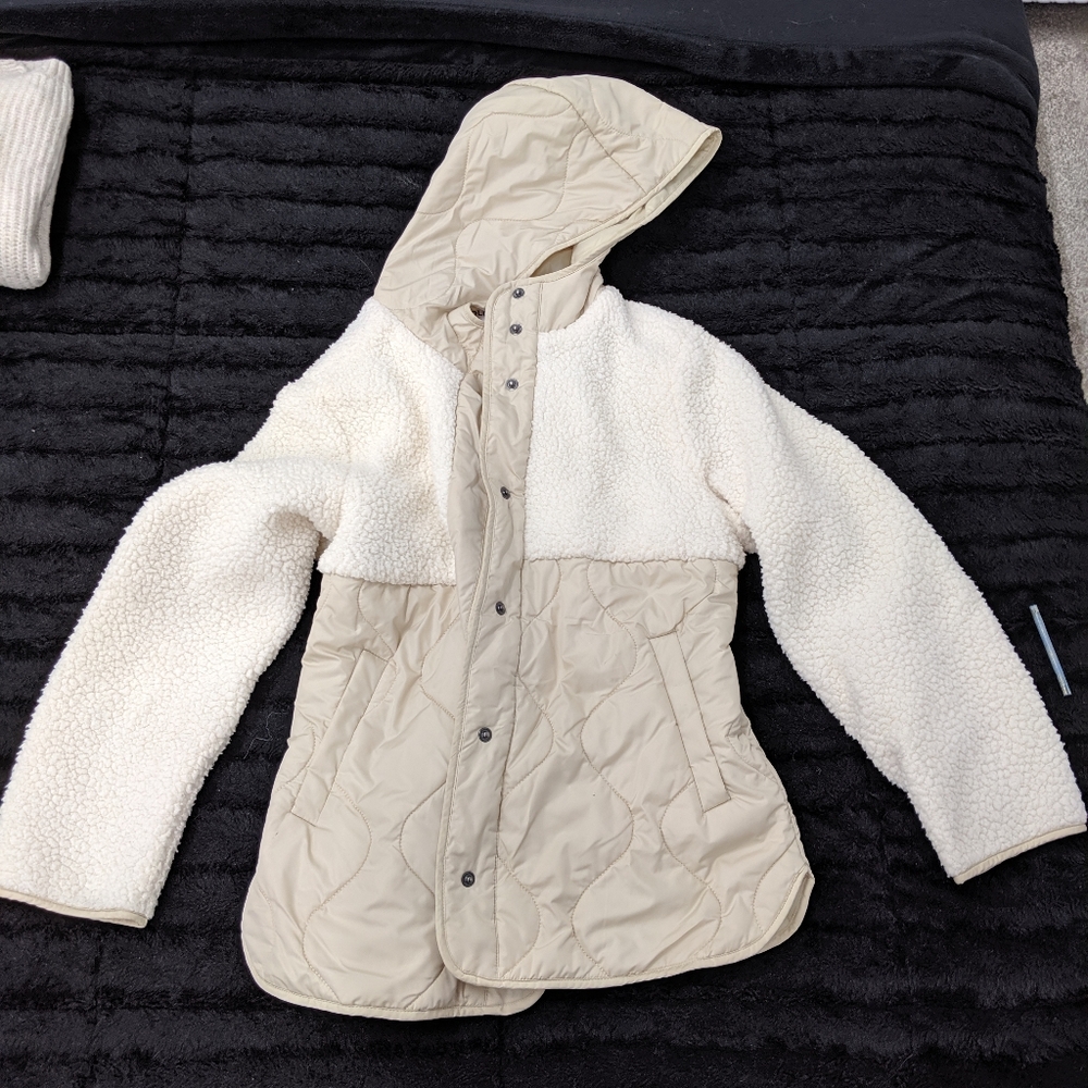 Old Navy Beige Sherpa Jacket